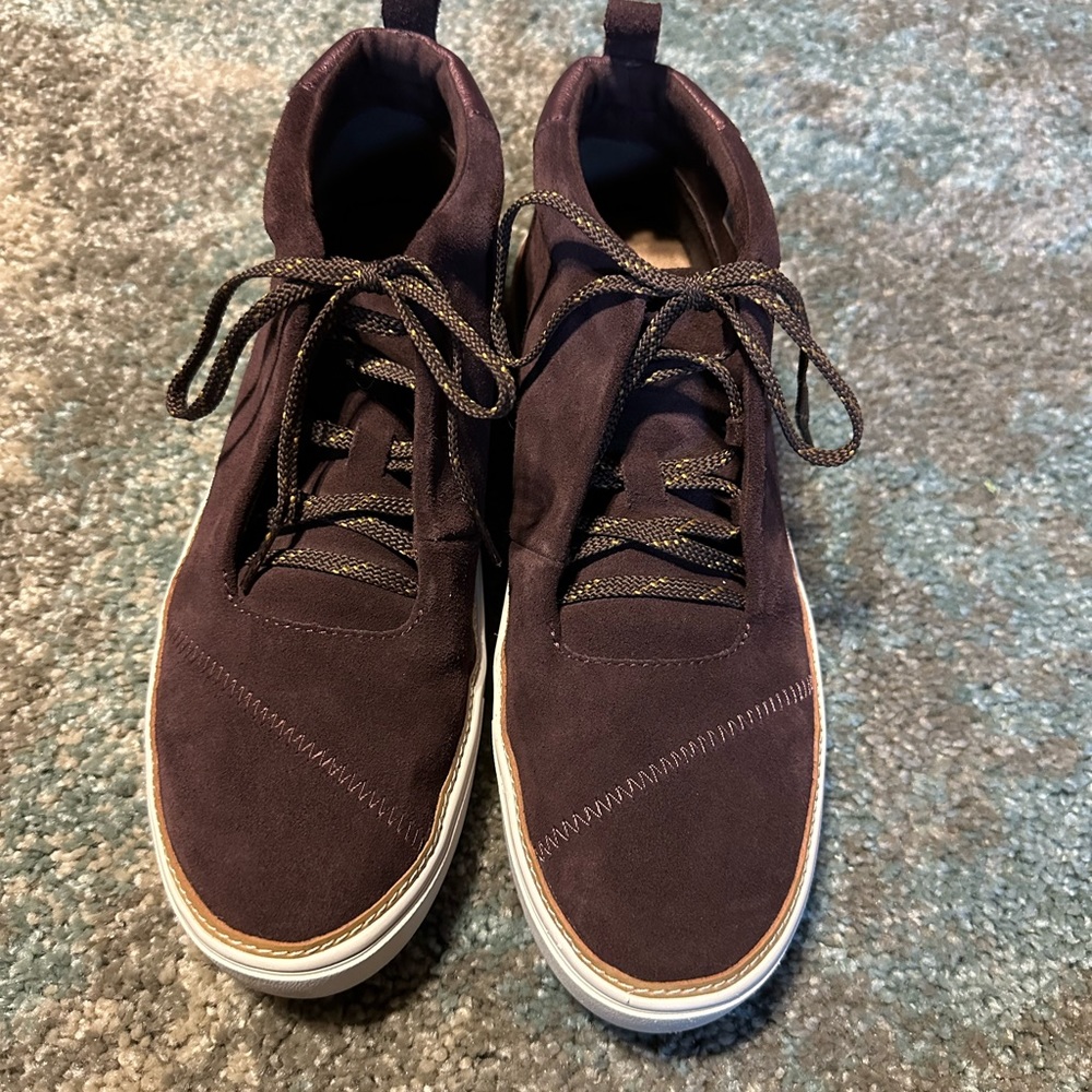 Toms suede sneaker bootie